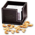 Faux Leather Note Holder with Extra Fancy Jumbo Cashews